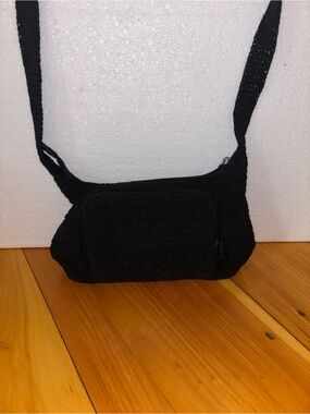 amanda smith mini leopord backpack SCOUT Plus 1 Foldable Travel Tote Bag perfect for wedding guest and cocktail occasions. Bags | Amanda Smith Black